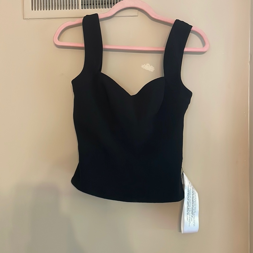 Dress the Population Structured Sweetheart Top NWT